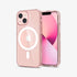 ACS03210 - iPhone 13 Pro Max Case Ultra Hybrid Mag Safe Compatible in white showing the back